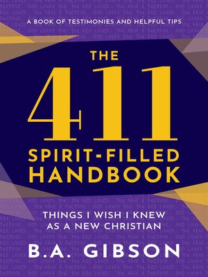 cover image of The 411 Spirit-Filled Handbook